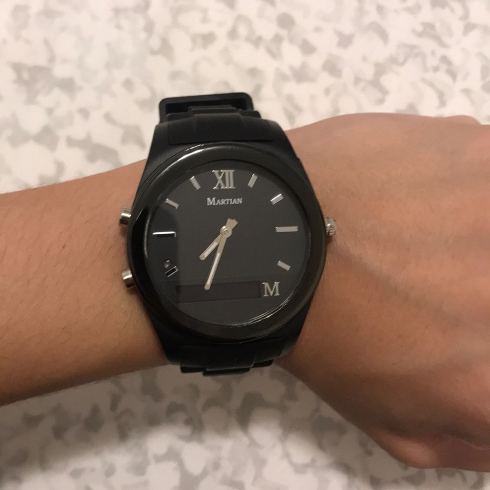 Martian notifier watch.